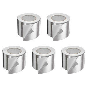 uxcell 5̃q[gV[he[v 3.14" x 164 ft h Ă~ fM ϐ Vo[A~e[v  ԏCp