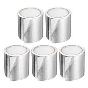 uxcell 5̃q[gV[he[v 3.94" x 32.8 ft h Ă~ fM ϐ Vo[A~e[v  ԏCp