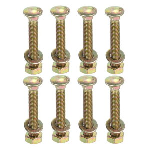 uxcell LbW{gLbg ۓlp˂ LbW{glWZbg bV[ƃibgt Yf|߂ ŒpANZT[p M8 x 45 mm 8Zbg