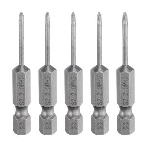 uxcell 5 #0 tFvXhCo[rbg PH0 1/4" ZpVN 2" (50mm) C S2 X`[ C_XgA O[h XN[hCo[rbg NXwbh dhrbg 0.079" (2mm) 