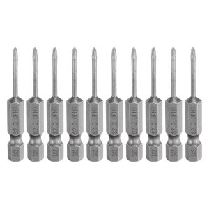 uxcell 10�� #0 �t�F���v�X�h���C�o�[�r�b�g PH0 1/4 �Z�p�V�����N 2 (50mm) �����C S2 �X�`�[�� �C���_�X�g���A�� �O���[�h �X�N�����[�h���C�o�[�r�b�g �N���X�w�b�h �d���h�����r�b�g 0.079 (2mm) ��
