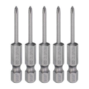 uxcell 5 #00 tFvXhCo[rbg PH00 1/4" wbNX VN 2" (50mm) C S2 X`[ C_XgA O[h XN[hCo[rbg NX wbh dh rbg 0.09