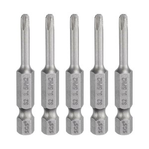 uxcell 5�� #2 �t�F���v�X�h���C�o�[�r�b�g PH2 1/4 �w�b�N�X �V�����N 2 (50mm) �����C S2 �X�`�[�� �C���_�X�g���A�� �O���[�h �X�N�����[�h���C�o�[�r�b�g �N���X �w�b�h �d���h���� �r�b�g 0.138 (3