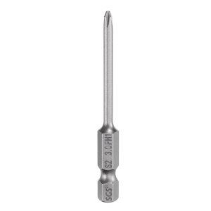 uxcell #1 �t�F���v�X�˂��񂵃r�b�g PH1 1/4 �Z�p�V�����N 2.56 (65mm) �� ���C S2 �X�`�[�� �Y�Ɨp�O���[�h �˂��񂵃r�b�g �\�� �w�b�h �d���h���� �r�b�g 0.118 (3 mm) ���b�h