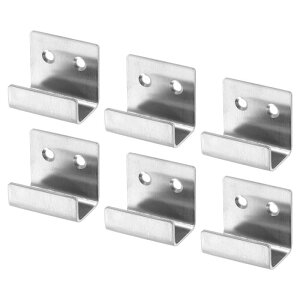 uxcell 6̎tu Pbg 40x35mm̃XeX^CfBXvCǊ| Gt[p̕Ǌ|u Pbg Vo[