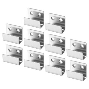 uxcell 10̎tu Pbg 40x36mm̃XeX^CfBXvCǊ| Gt[p̕Ǌ|u Pbg Vo[