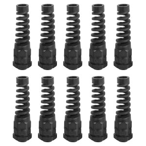 uxcell 10hP[uOh M12iCXgCsOe[R[hWCg KXPbgt 3-6.5mmC[XbhP[uŒ肨щƓdp 