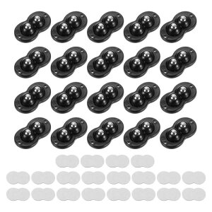 uxcell 5Zbg ȔSLX^[zC[ 53x29x15mm Sv[[ 360°]jo[TzC[ R[q[[J[ g[X^[ [{bNX S~pij