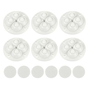 uxcell 6Zbg ȔSLX^[zC[ 48 x48 x15mm Sv[[ R[q[[J[ g[X^[ [{bNX S~p 360°]jo[TzC[izCgj