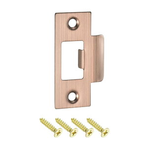 uxcell �h�A�X�g���C�N�v���[�g 70mm x 40.3 mm �X�e�����X�X�`�[�� ���b�` �f�b�h�{���g �����i ���b�N �X�g���C�N�v���[�g �h�A�t���[�� �h�A�W�����u �����p ���b�h�u�����Y