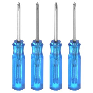 uxcell 4��PH0�~�j�v���X�h���C�o�[1.5mm���C�N���X�w�b�h45mm�������^�Ɠd�C���p �u���[