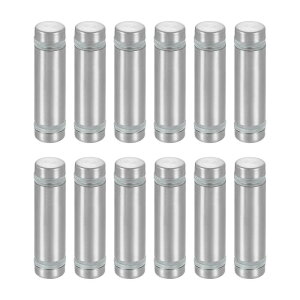 uxcell 12̃X^hItXN[ 1/2" x 1.6" XeX_uwbhLXN[ ǃ^hIt}Egn[hEFA ANKXŔCOX bNp Vo[