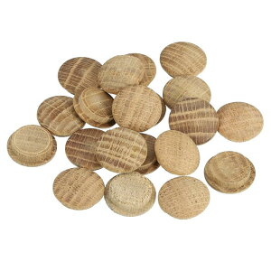 uxcell 100��0.79 x 0.98"�̖ؐ��z�[���v���O �ؐ��l�W���J�o�[ �֎q�K�i�N���t�g�Ƌ�؍H�p�|�P�b�g�{�^���v���O