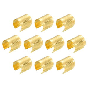 uxcell 150̃U[[vNbv 17 x 15mm ܂肽ݎ~R[hGhNv ߉\Ȑ܂ԂNvR[hXgOU[t@Xi[ DIYNtgp F