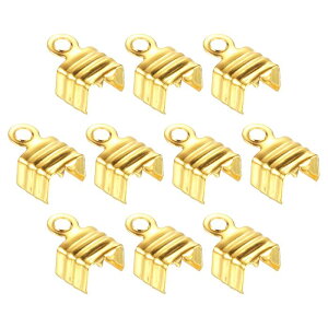 uxcell 1005 x 7.5mm̐܂ԂR[hGh R[h[U[[vGhLbv NvNvN Xvt@Xi[[v DIY΃Ntgp F