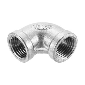 uxcell 1 1/2" PT tB[[ 90xG{[ XeX| ǌp GAz[X PVC `[u LXg