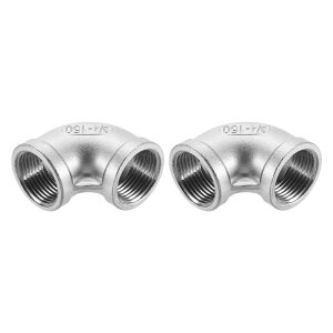 uxcell 2 3/4" PT tB[[ 90xG{[ XeX| ǌp GAz[X PVC `[u LXg