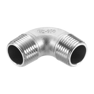 uxcell 1 1/2" PTX 90xG{[XeX|ǌpGAz[XPVC`[u