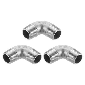 uxcell 33/8" PTX 90xG{[XeX|ǌpGAz[XPVC`[u