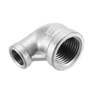 uxcell 1 1/2" PT tB[[ x 1/4" PT tB[[ 90xG{[ XeX| ǌp GAz[X PVC `[u LXg