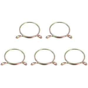 uxcell �R�����C���z�[�X�N���b�v 5��50mm ID 56mm�ő�ID 304�X�e�����X�X�`�[���E�H�[�^�[�p�C�v�G�A�`���[�r���O�X�v�����O�z�[�X�N�����v �I�[�g�o�C�X�N�[�^�[ATV�p�̈������b�L���ꂽ�z�[�X