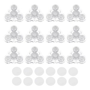 uxcell 12̃~jȔSLX^[zC[ 2.48" x 2.48" 360°]XCxzC[ ^Ɠdp[{bNXS~ - iCr[YiNAj