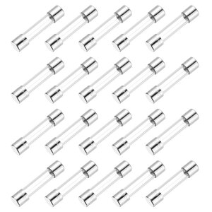 uxcell q[Y 3.15A 250V KXǃq[Y 5x20mm xq[Y ULF ƓdipX[u[q[Y(20)