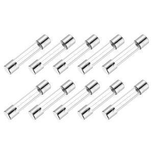 uxcell 10A 250V KXq[Y 6x30mm xq[Y UL FX[u[q[Y Ɠdip (10 pbN)