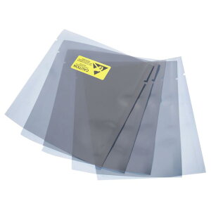 uxcell �A���`�X�^�e�B�b�N�o�b�O �V�[���h�o�b�O 50�� 4x4.7"(10x12cm) �I�[�v���g�b�v ���x���t�� �n�[�h�h���C�u HDD