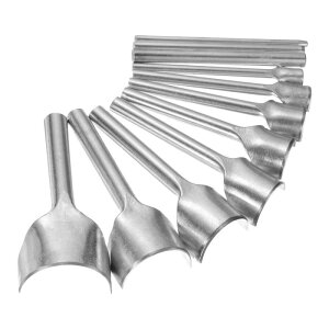 uxcell 11Zbg̃n[tEhU[p` 3 mm-45mm U[Jb^[A[`J[u xgGhJb^[ NtgpXgbvxg z obOp̃ACAn[tT[Np`c[