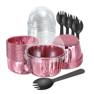 uxcell [YF̃JbvP[LCi[ƃh[tW 50̃A~3.5IXWTCY̏ȃx[LOJbvbp[ƃXv[ ap[eB[p