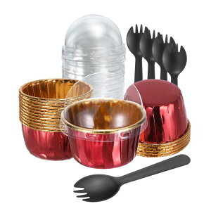 uxcell Ԃ̃JbvP[LCi[ƃh[tW 50̃A~zC3.5IXW^x[LOJbvbp[ƃXv[̃oNpap[eB[