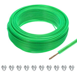 uxcell 3.5mmi9/64"j΃rj[핢C[[v 100m / 328ft Koj[Y|P[uC[[v M5[vX[u10t XgO Cg݂ fbL肷 K[fC[Ɏgp