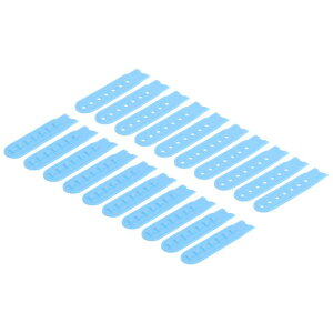 uxcell 16 �y�A �X�i�b�v�o�b�N�̃X�g���b�v�J�o�[ 7�� ���t���v���X�`�b�N�������\�ȖX�q�X�i�b�v�o�b�N�������p�L���b�v�C���p�i�X�J�C�u���[�j