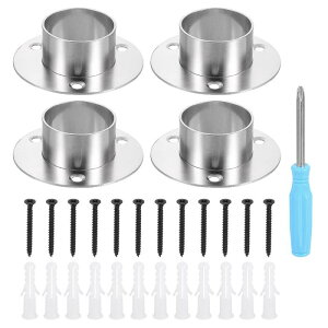 uxcell 4�Z�b�g�̃X�e�����X���N���[�[�b�g���b�h�z���_�[�Z�b�g ����1.54"�̃V�����[���b�h�t�����W�\�P�b�g ���[�h���[�u�u ���P�b�g �h���C�o�[ �g���`���[�u�t�� �N���[�[�b�g�I ���[