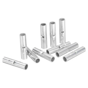 uxcell 12�Q�[�W��≏�o�b�g�R�l�N�^ 12AW G �d���V�[�����X�����[�q �o�b�g�[�q ������ �D���p �V���o�[ 10��