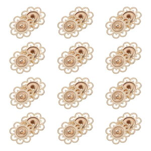 uxcell 20Zbg̒ԃXibv{^ 21mmvX{^Xibvt@Xi[ ߗDIYNtgp F