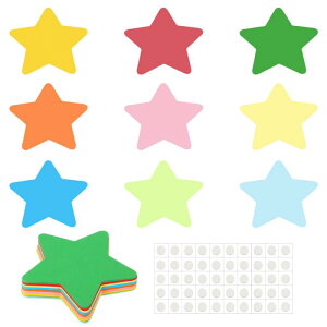 PATIKIL �X�^�[�J�b�g�A�E�g 45�p�b�N�̃y�[�p�[�X�^�[ �J���t���ȃX�^�[�J�b�g�A�E�g �����̑���DIY�N���t�g�v���W�F�N�g�p �A�\�[�e�b�h�J���[