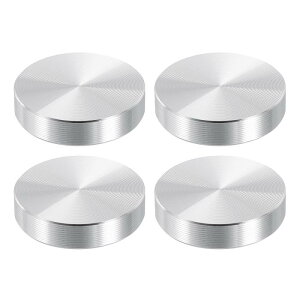 PATIKIL 30mm���E���h�V�F�C�v�A���~�j�E���f�B�X�N 4�p�b�NM8�X���b�h7mm�����n�[�h�E�F�A�A���~�j�E���T�[�N���K���X�e�[�u���g�b�v�f�B�X�N �K���X�e�[�u���p �V���o�[