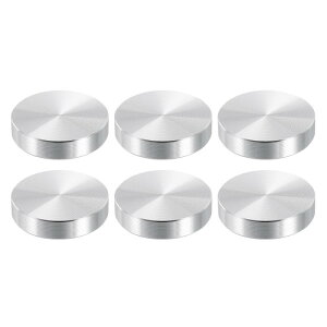 PATIKIL 30mm���E���h�V�F�C�v�A���~�j�E���f�B�X�N 6�p�b�NM8�X���b�h7mm�����n�[�h�E�F�A�A���~�j�E���T�[�N���K���X�e�[�u���g�b�v�f�B�X�N �K���X�e�[�u���p �V���o�[