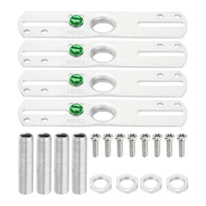 PATIKIL 100 mm CgNXo[Lbg 4Zbg jo[T Ɩt 1/8IP^bvZ^[z[t peBICgv[g Lms[n[hEFAZbg VfAE