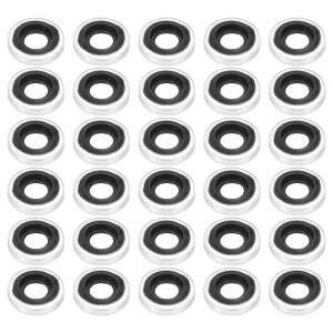 PATIKIL M6 �Z���t�Z���^�[�����V�[���K�X�P�b�g 30�� NBR ���������V�[�����b�V���[ �����ԗp���b�V���[ �@�B �z�� �V�����_�[�C���p