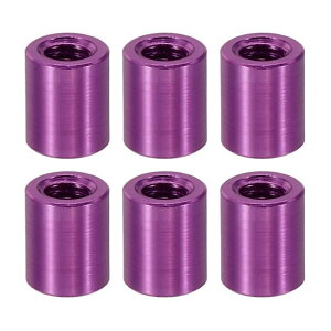 PATIKIL M3�A���~�X�y�[�T�[ 12�� ���^���X�y�[�T�[�A���~�j�E��3 mm ID x 5mm OD x 6mm L �X���b�h�X�y�[�T�[�X�N�����[�X�^���h�I�t���E���h RC�J�[ �h���[�� �}�U�[�{�[�h�p �p�[�v��