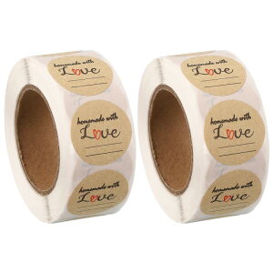 PATIKIL 1000�� �n���h���C�h�E�E�B�Y�E���u�E�X�e�b�J�[ 1�C���` �N���t�g�����x�� �u �����N �ڋq���ӗp�S���X�e�b�J�[���[�� �Ă��َq �p�b�P�[�W��E�F�f�B���O�p�[�e�B�[ �����V�[���p 