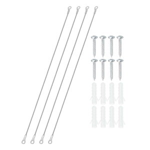 PATIKIL ACbgtXeX[hP[u 0.08" x 20" 2mm x 50cm 4pbN bNZLeBC[[v }EgplWt Xe[WCg݂艺p