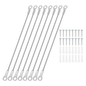 PATIKIL ACbgtXeX[hP[u 0.08" x 8" 2mm x 20cm 8pbN bNZLeBC[[v }EgplWt Xe[WCg݂艺p