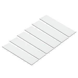 PATIKIL 8"x2" 󔒃l[v[g 6pbN JX^GO[ul[v[g N ^O [ U[GO[rO  p[\iCYhl[v[g ItBXfXN DIY yCg