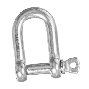 PATIKIL �l�W�s���V���b�N�� M10 1411lbs 316�X�e�����X�X�`�[�� D�����O�V���b�N�� �`�F�[�����C���[���[�v���O�p �V���o�[