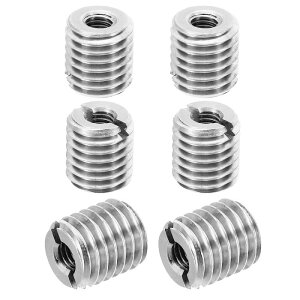 PATIKIL �X���b�h�A�_�v�^�[�X���[�u�k���i�b�g 6��M14x M6x15mm�I�X-���X�C���C���T�[�g�i�b�g�X�N�����[���f���[�T�[�ϊ��X�e�����X�X�`�[���t�@�X�i�[ �V���o�[�g�[��