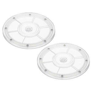 PATIKIL �|���x�A�����O�t��8"�w�r�[���[ �e�[�V�����X�C�x���X�^���h �r�b�O�X�N���[��TV �R���s���[�^���j�^�[�p2��360°��]�^�[���e�[�u�����C�W�[�X�[�U���x�[�X �N���A